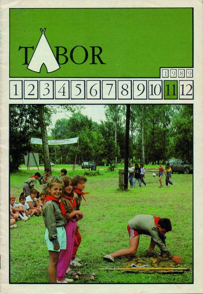 Naslovnica revije Tabor.