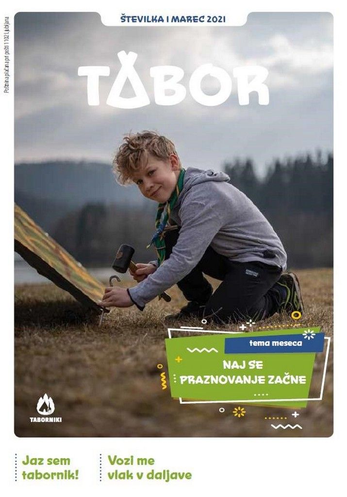 Naslovnica revije Tabor.