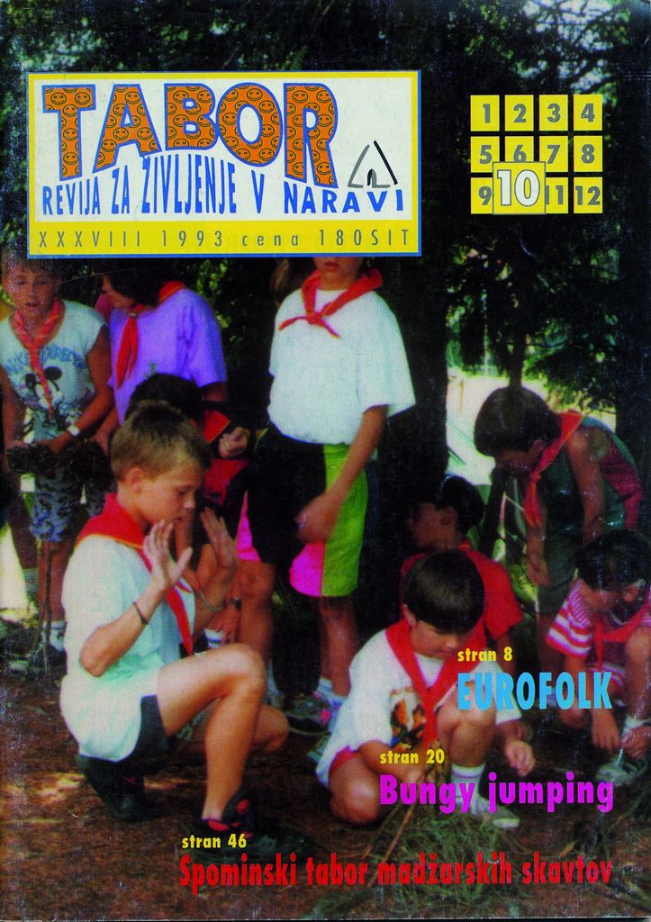Naslovnica revije Tabor.