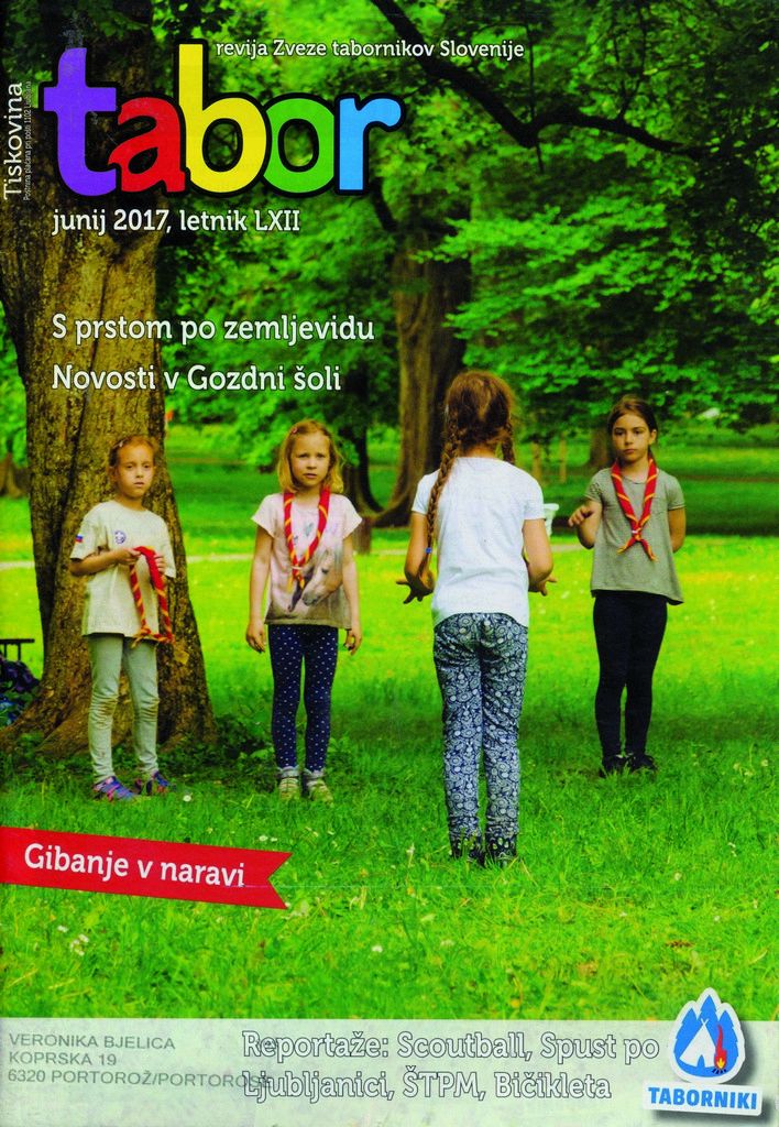Naslovnica revije Tabor.