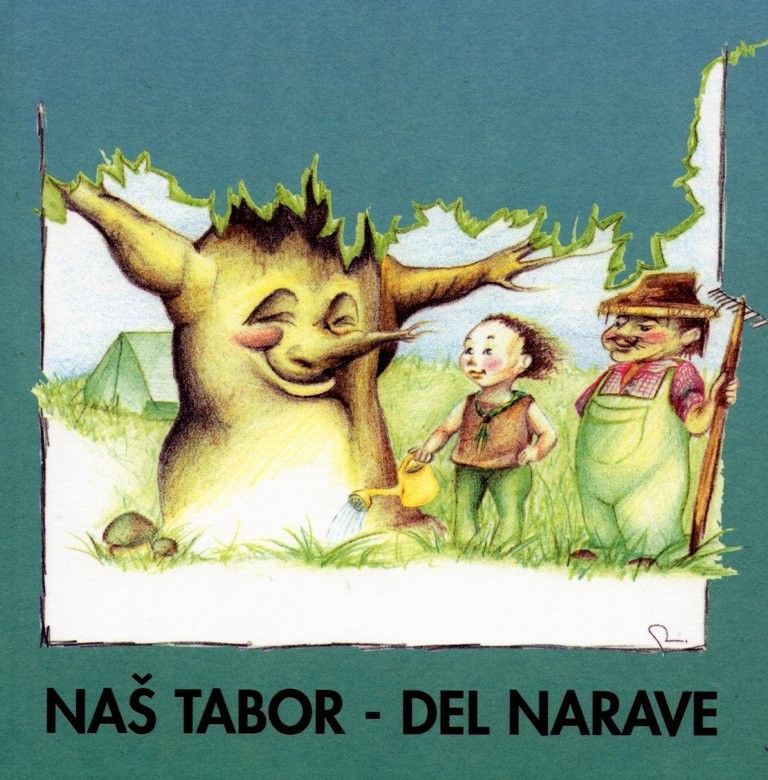 Naslovnica Naš tabor - del narave.