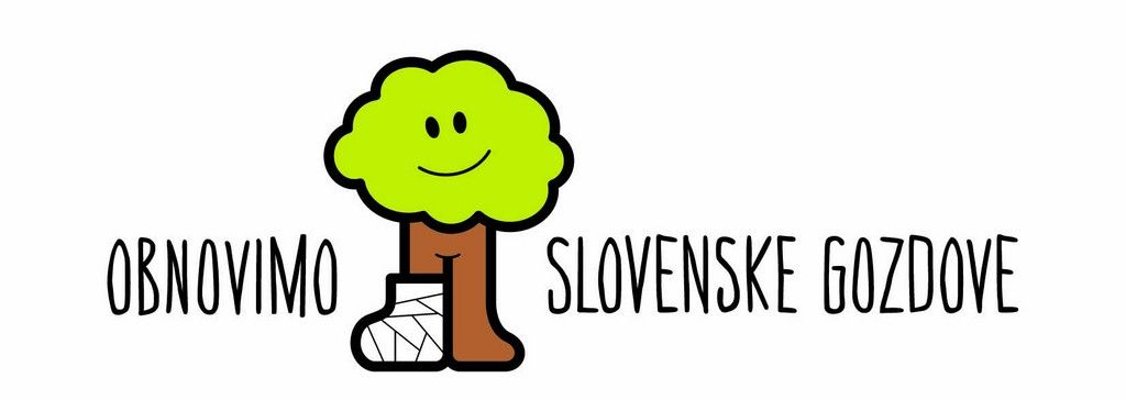 Logotip Obnovimo slovenske gozdove.