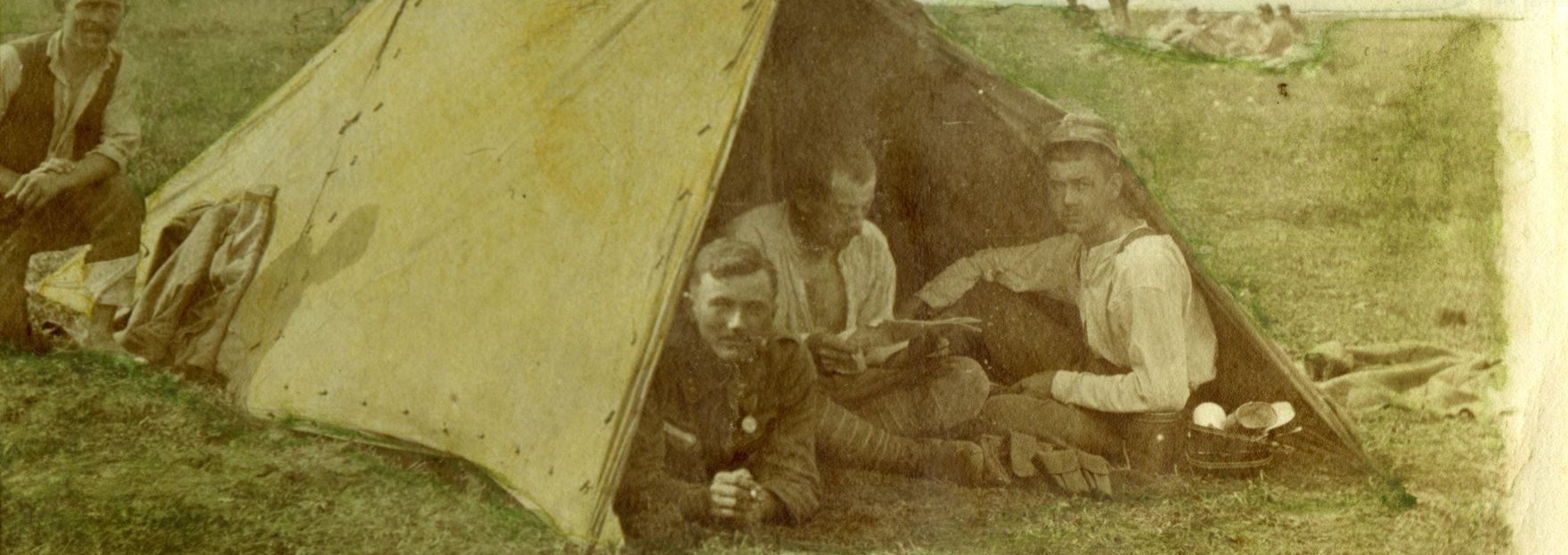 Iskanje barv na fotografijah prve svetovne vojne