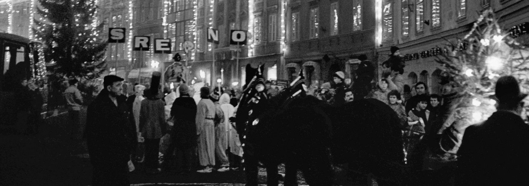 Praznične lučke v Ljubljani