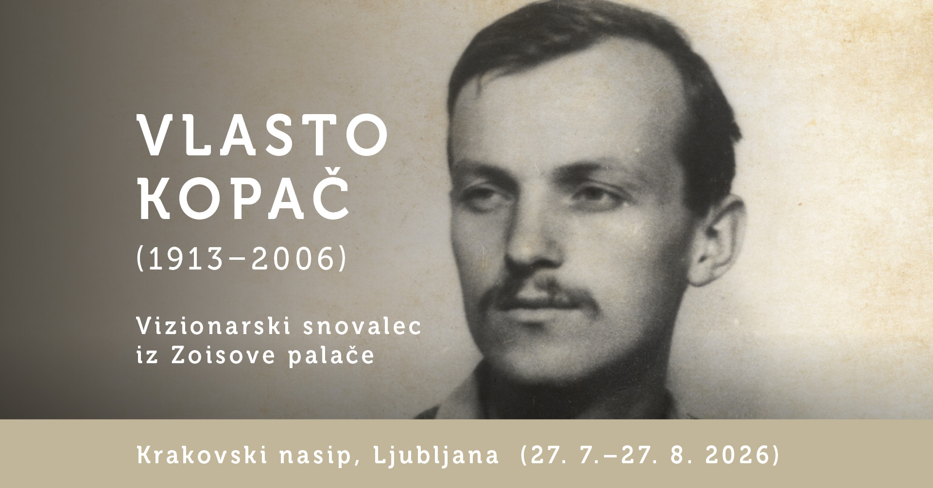 VLASTO KOPAČ (1913–2006): Vizionarski snovalec iz Zoisove palače